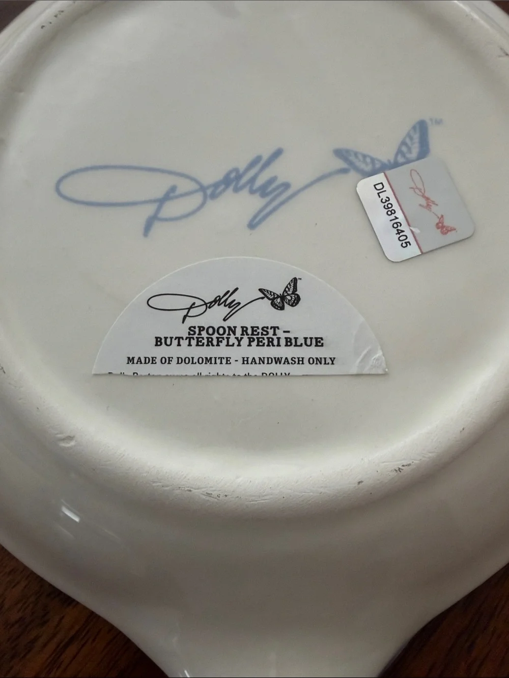 Dolly Parton cream ceramic